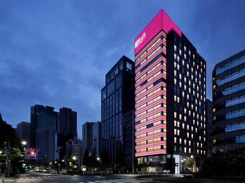 Hotel Aloft Tokyo Ginza Exterior foto